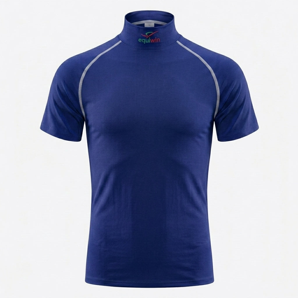 Equiwin ELASTILITE Lightweight Lycra Short-Sleeve Turtleneck Riding Shirt