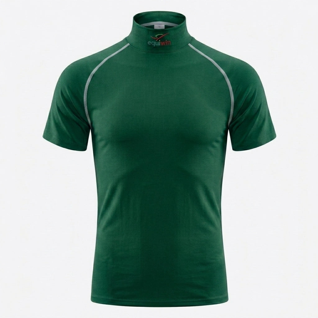 Equiwin ELASTILITE Lightweight Lycra Short-Sleeve Turtleneck Riding Shirt