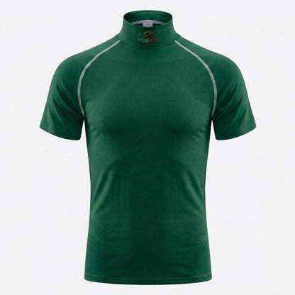 Equiwin ELASTILITE Lightweight Lycra Short-Sleeve Turtleneck Riding Shirt