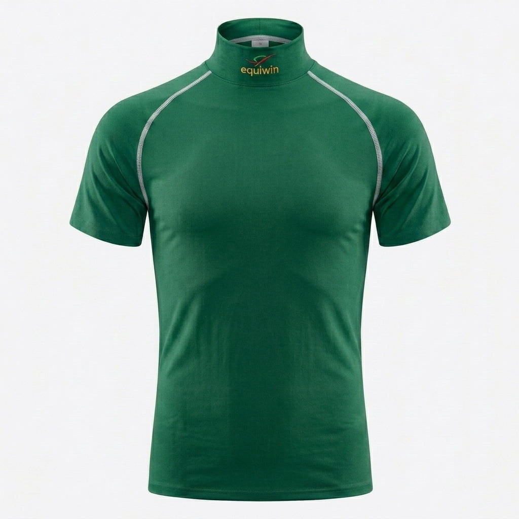 Equiwin ELASTILITE Lightweight Lycra Short-Sleeve Turtleneck Riding Shirt