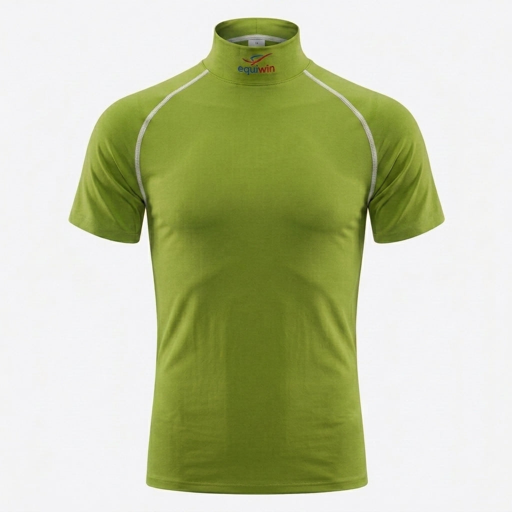 Equiwin ELASTILITE Lightweight Lycra Short-Sleeve Turtleneck Riding Shirt