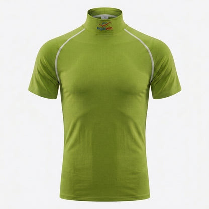 Equiwin ELASTILITE Lightweight Lycra Short-Sleeve Turtleneck Riding Shirt