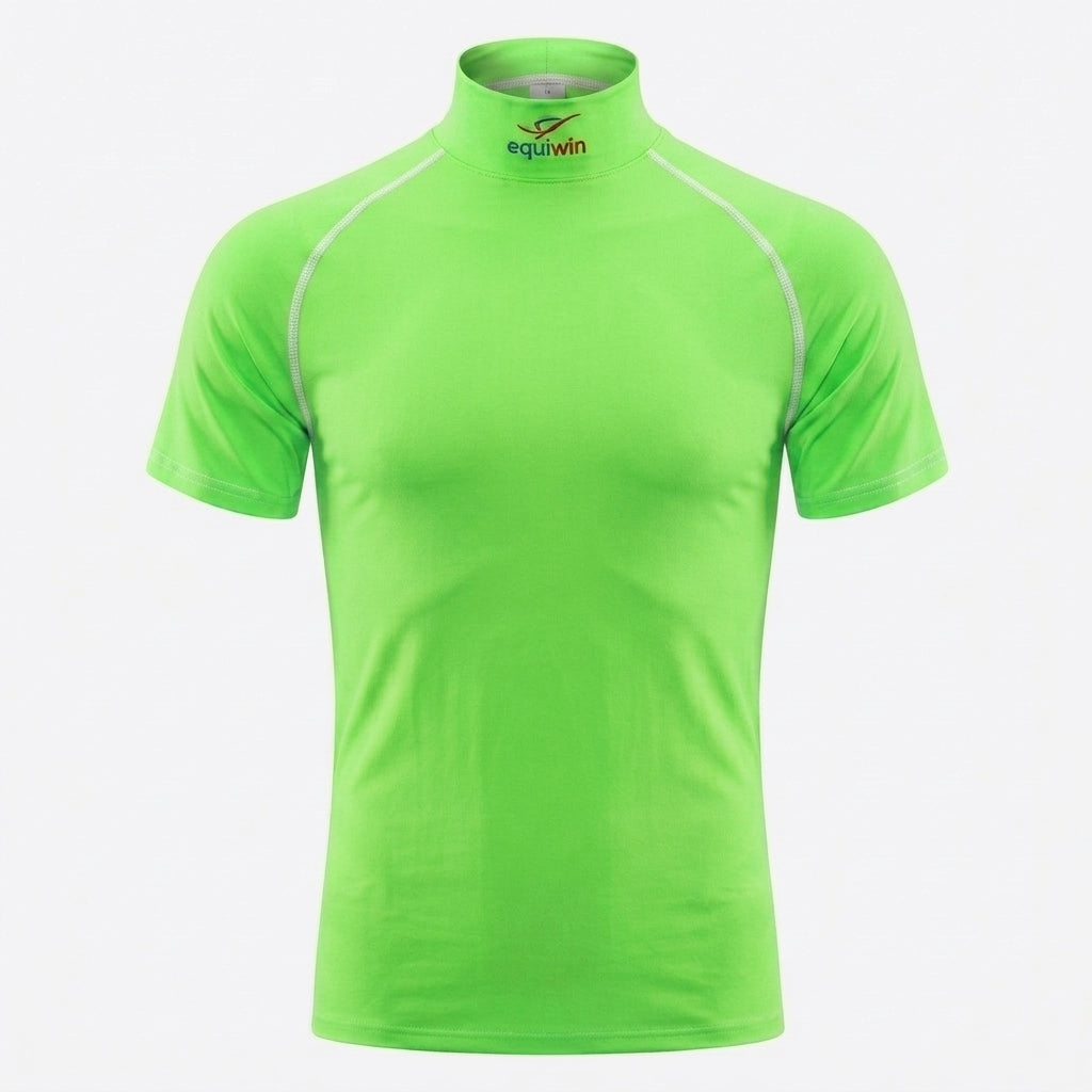 Equiwin ELASTILITE Lightweight Lycra Short-Sleeve Turtleneck Riding Shirt