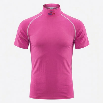 Equiwin ELASTILITE Lightweight Lycra Short-Sleeve Turtleneck Riding Shirt