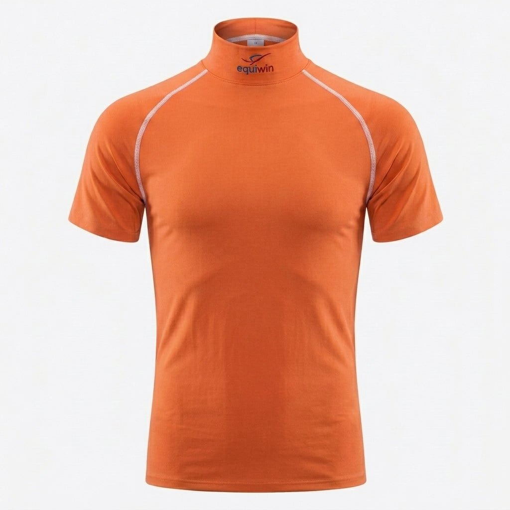 Equiwin ELASTILITE Lightweight Lycra Short-Sleeve Turtleneck Riding Shirt