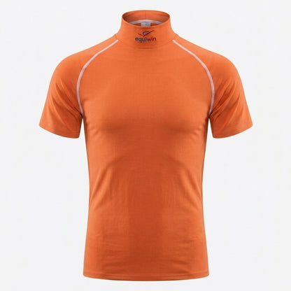 Equiwin ELASTILITE Lightweight Lycra Short-Sleeve Turtleneck Riding Shirt