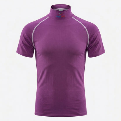 Equiwin ELASTILITE Lightweight Lycra Short-Sleeve Turtleneck Riding Shirt
