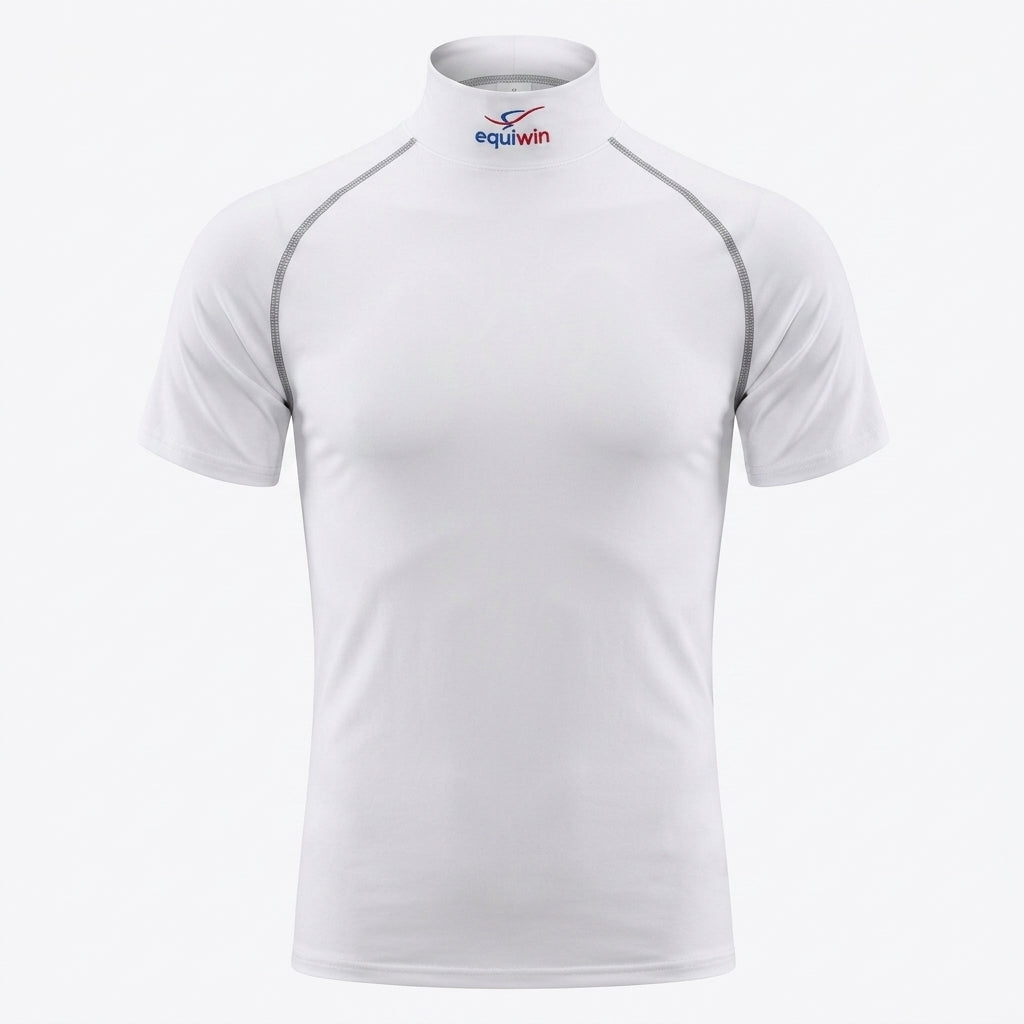 Equiwin ELASTILITE Lightweight Lycra Short-Sleeve Turtleneck Riding Shirt