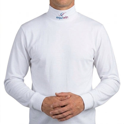 Equiwin SNOWFALL Cotton Turtleneck Long-Sleeve Riding Shirt