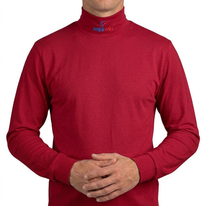 Equiwin SNOWFALL Cotton Turtleneck Long-Sleeve Riding Shirt