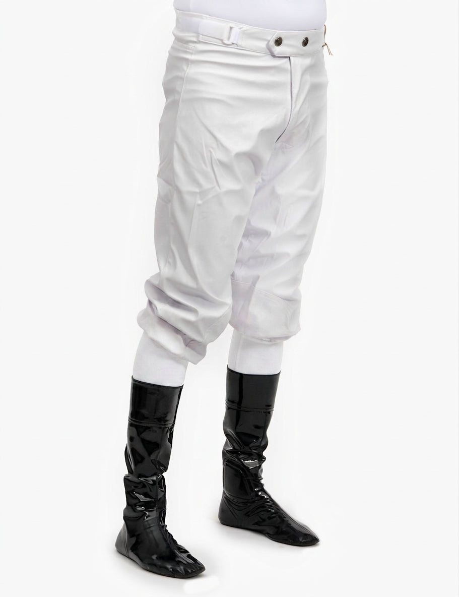 Pantalones de competición engomados Ornella Prosperi – Leggings de jockey italianos impermeables para pistas embarradas